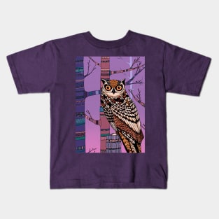 Mandala Owl Kids T-Shirt